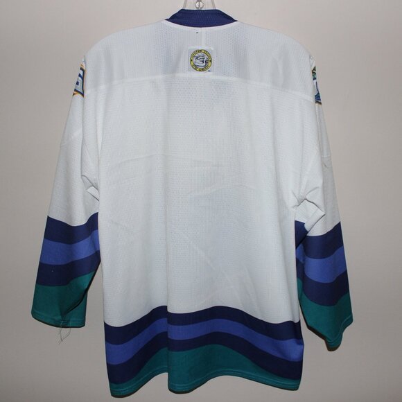Newcastle Riverkings Jesters Cobras Vipers 1998 hockey jersey Shine Dog Ice Gear - Picture 8 of 8